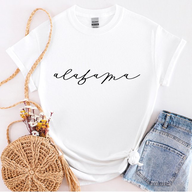 Alabama Script Women’s T-Shirt (Creator Uploaded)