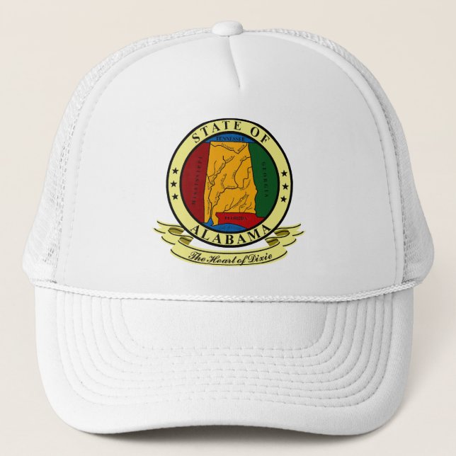 Alabama Seal Trucker Hat (Front)