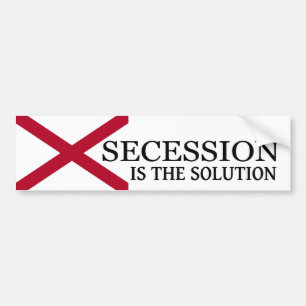 Alabama Secession Bumper Sticker
