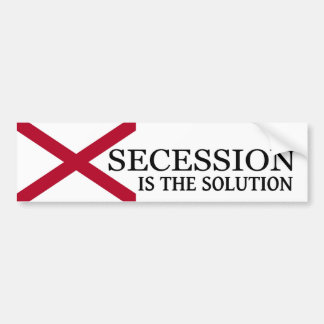 Alabama Secession Bumper Sticker