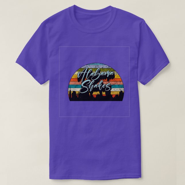 alabama shakes vintage colour TShirt (Design Front)