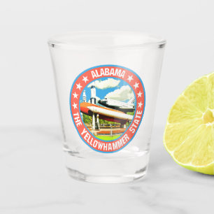 Alabama                                            shot glass