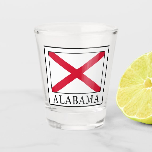 Alabama Shot Glass (Front)