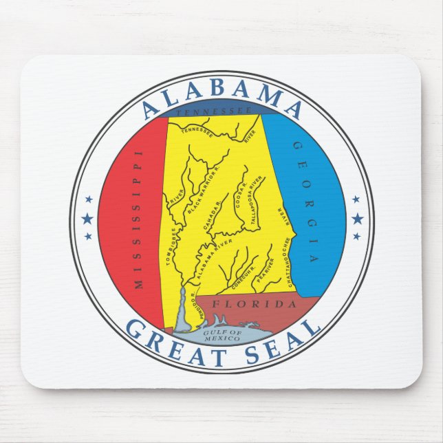 Alabama sign mouse mat (Front)
