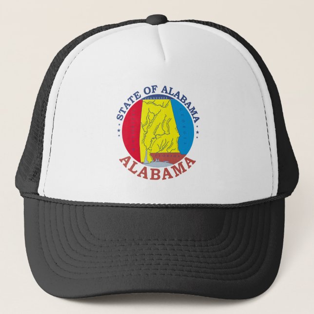 Alabama sign trucker hat (Front)