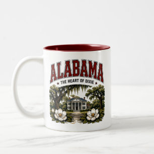 Alabama Southern Heritage Escape Two-Tone Coffee Mug