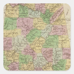 Alabama Square Sticker