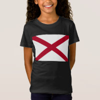 Alabama: St Andrew Crimson Cross Flag