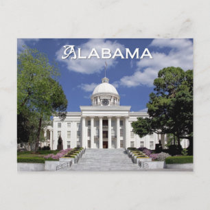 Alabama State Capitol building, Montgomery Postcard