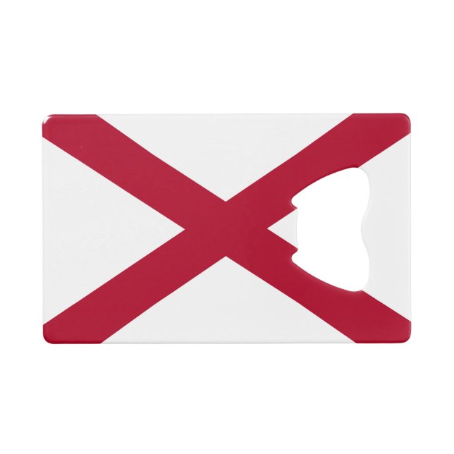 Alabama State Flag (Front (Horizontal))