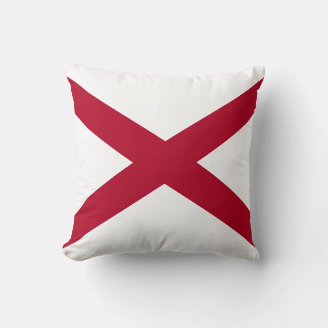 Alabama State Flag Cushion (Front)