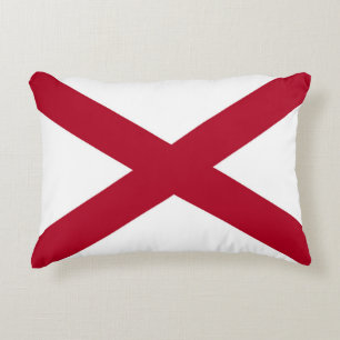 Alabama State Flag Decorative Cushion