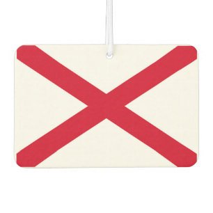 Alabama State Flag Design Car Air Freshener