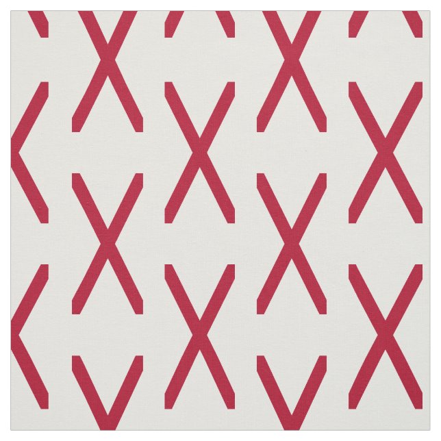 Alabama State Flag Fabric (Swatch)