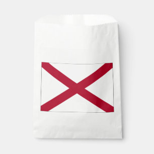 Alabama State Flag Favour Bags
