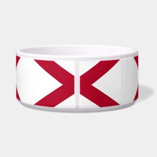 Alabama State Flag Pet Bowl