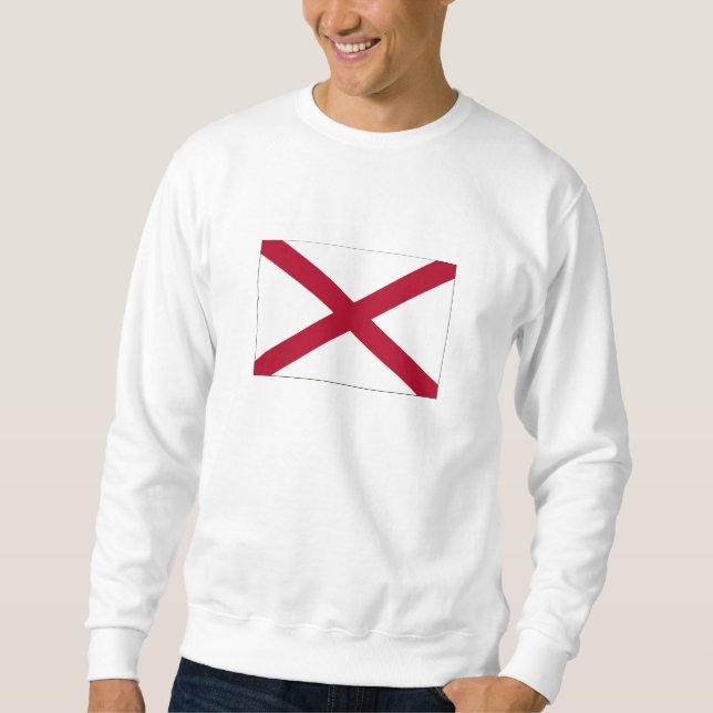 Alabama State Flag Sweatshirt (Front)