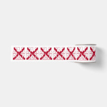 Alabama state flag typography design