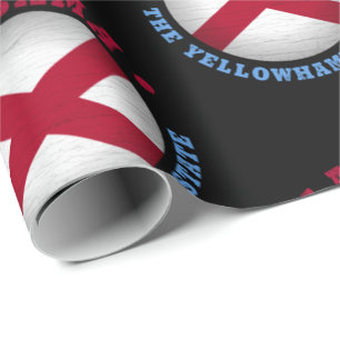 ALABAMA STATE FLAG WRAPPING PAPER