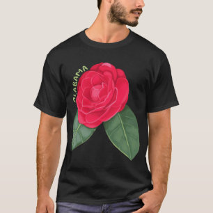 alabama state flower camellia T-Shirt
