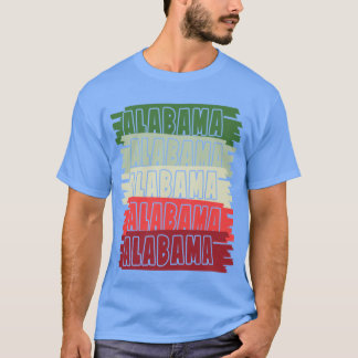 Alabama state name T-Shirt