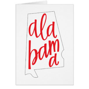 Alabama State Outline