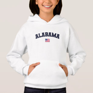 Alabama State USA Flag Vintage Distressed