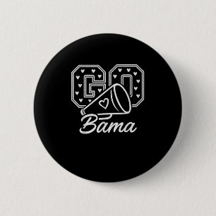 Alabama State Vintage Lover Men Women & Kids T 6 Cm Round Badge