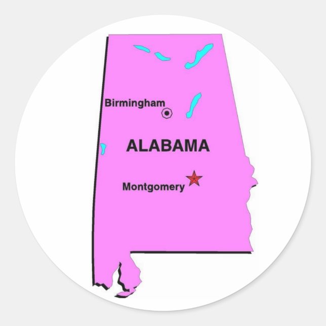 Alabama Sticker (Front)