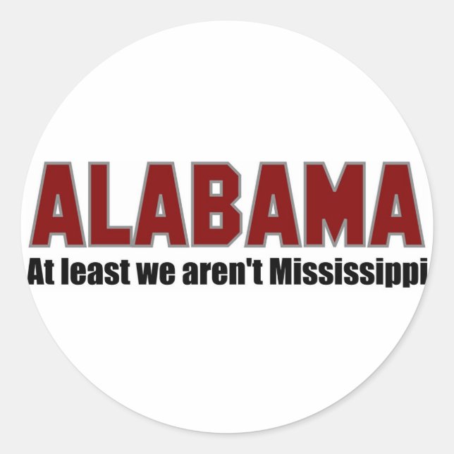 Alabama stickers (Front)