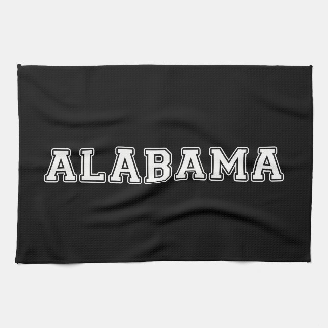 Alabama Tea Towel (Horizontal)