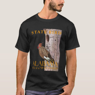 Alabama Territory Bird The Northern Flicker T-Shirt
