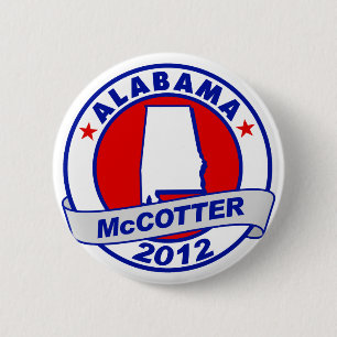 Alabama Thad McCotter 6 Cm Round Badge