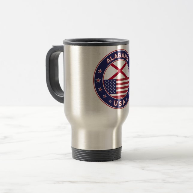 Alabama Travel Mug (Front Left)