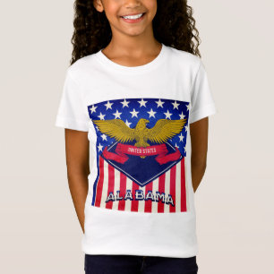 Alabama USA Flag T-Shirt
