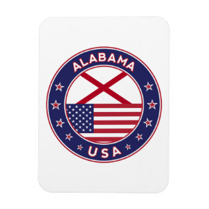Alabama, USA States, Alabama Magnet