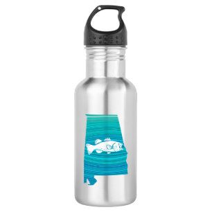Alabama Wave Fishing 532 Ml Water Bottle
