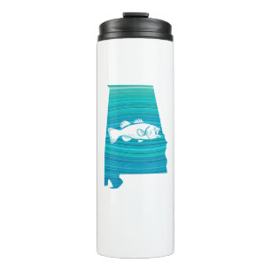 Alabama Wave Fishing Thermal Tumbler