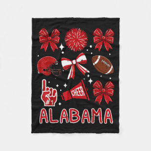 Alabama Women Kids Boys Girls Youth Teen Men  Fleece Blanket