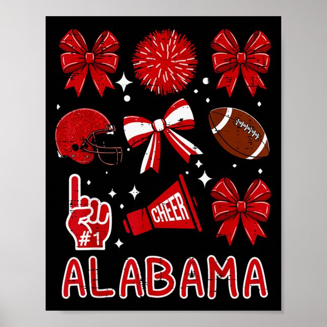 Alabama Women Kids Boys Girls Youth Teen Men  Poster (Front)