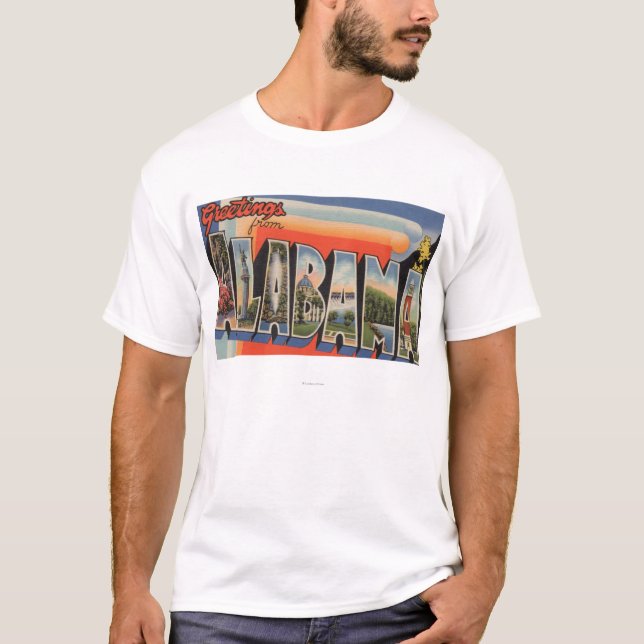 AlabamaLarge Letter ScenesAlabama T-Shirt (Front)