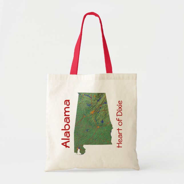 Alabaman Map Bag (Front)