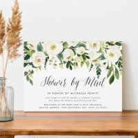 Alabaster Floral Bridal or Baby Shower By Mail