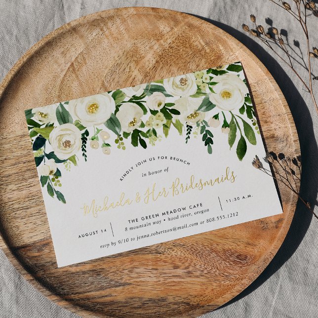 Alabaster Floral Bridesmaids Brunch (Creator Uploaded)