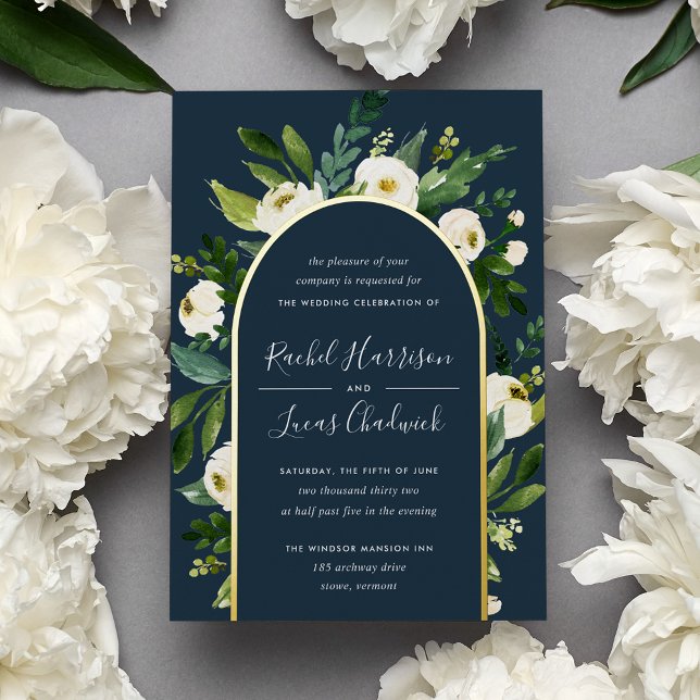 Alabaster | Green & White Floral Arch Wedding (Creator Uploaded)