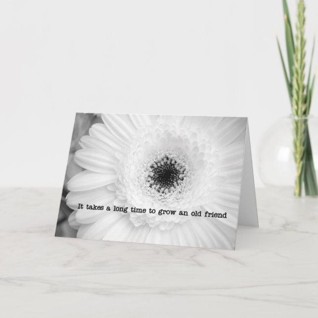ALABASTER Greeting Card (Front)