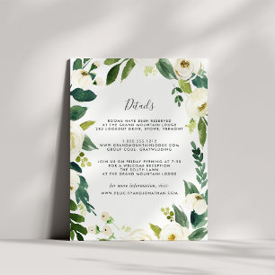 Alabaster Guest Information Card