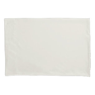 Alabaster (solid colour)  pillowcase
