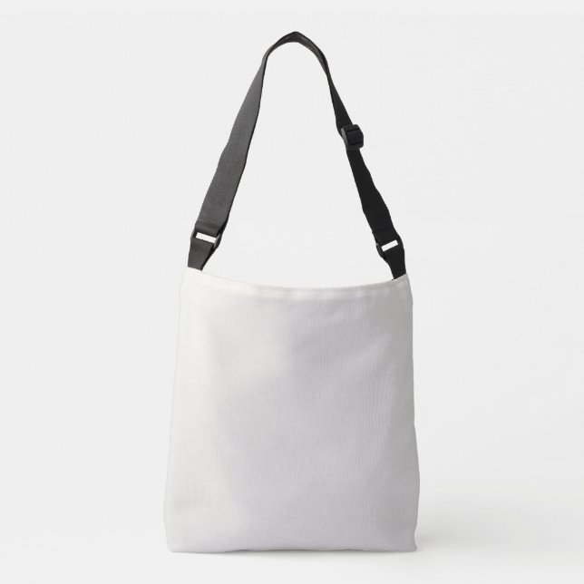 Alabaster Solid Plain Color Crossbody Bag (Front)