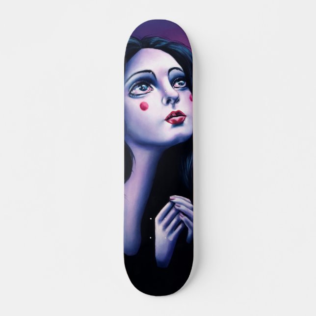Alabaster Touch and an Arsenic Tongue Skateboard (Front)